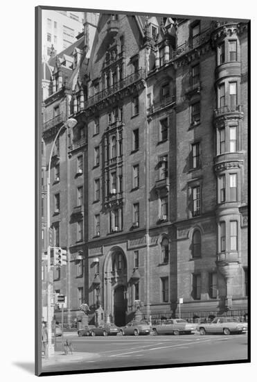 Facade of the Dakota-GE Kidder Smith-Mounted Photographic Print