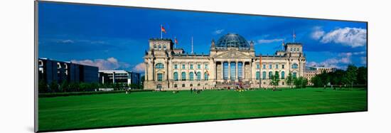 Facade of the Government Building, the Reichstag, Berlin, Germany-null-Mounted Photographic Print