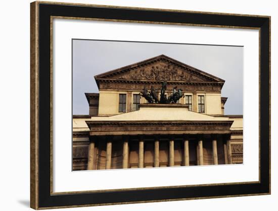 Facade of the Grand Theatre-National Opera-null-Framed Giclee Print