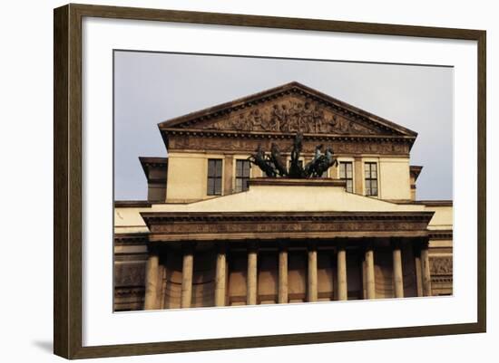 Facade of the Grand Theatre-National Opera-null-Framed Giclee Print