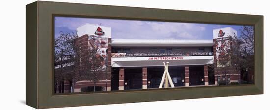 Facade of the Jim Patterson Stadium, Louisville, Kentucky, USA-null-Framed Premier Image Canvas