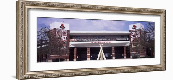 Facade of the Jim Patterson Stadium, Louisville, Kentucky, USA-null-Framed Photographic Print