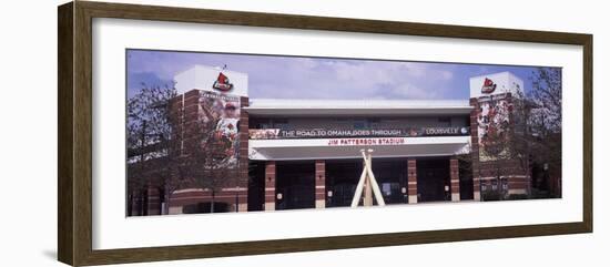 Facade of the Jim Patterson Stadium, Louisville, Kentucky, USA-null-Framed Photographic Print