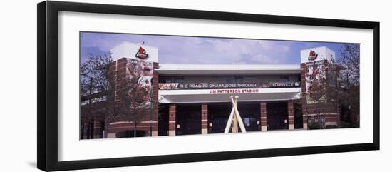 Facade of the Jim Patterson Stadium, Louisville, Kentucky, USA-null-Framed Photographic Print