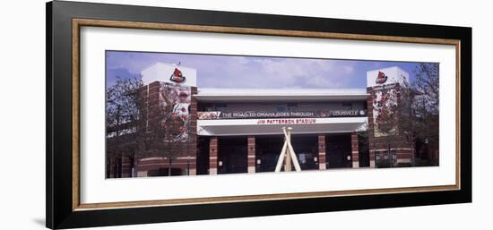 Facade of the Jim Patterson Stadium, Louisville, Kentucky, USA-null-Framed Photographic Print
