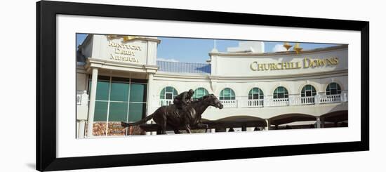 Facade of the Kentucky Derby Museum, Churchill Downs, Louisville, Kentucky, USA--Framed Photographic Print