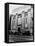 Facade of the Los Angeles Stock Exchange-null-Framed Premier Image Canvas