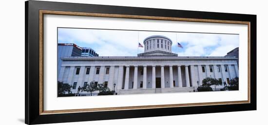 Facade of the Ohio Statehouse, Columbus, Ohio, USA-null-Framed Photographic Print