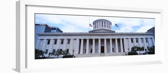 Facade of the Ohio Statehouse, Columbus, Ohio, USA-null-Framed Photographic Print