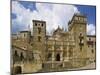 Facade of the Royal Monastery of Santa Maria De Guadalupe, Caceres Area, Extremadura, Spain-Michael Busselle-Mounted Photographic Print