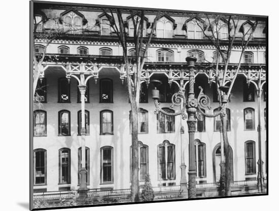 Facade of the United States Hotel-Walker Evans-Mounted Photographic Print