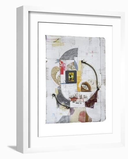 Face 5-Enrico Varrasso-Framed Art Print