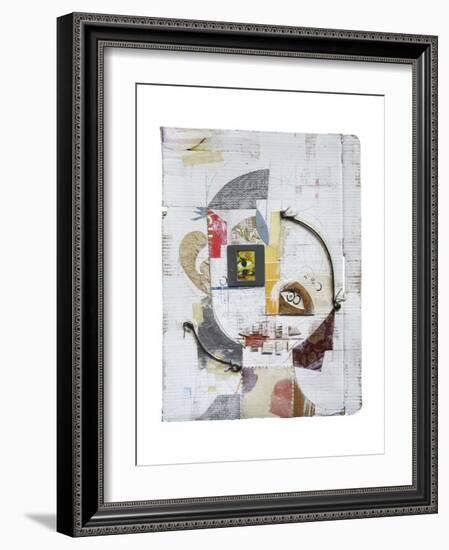 Face 5-Enrico Varrasso-Framed Art Print