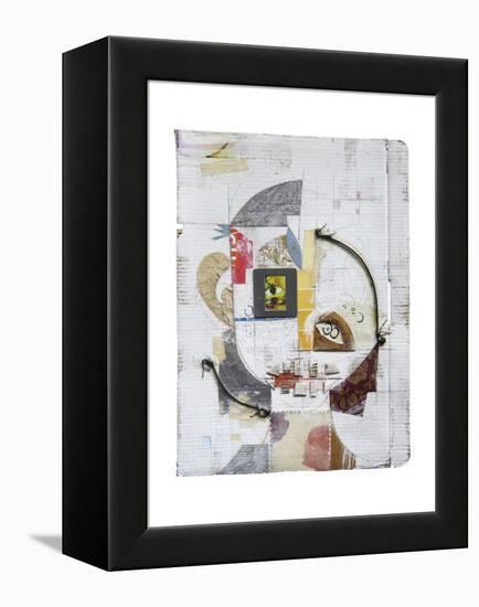 Face 5-Enrico Varrasso-Framed Stretched Canvas