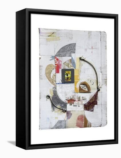 Face 5-Enrico Varrasso-Framed Stretched Canvas