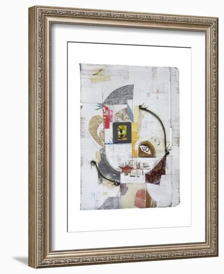 Face 5-Enrico Varrasso-Framed Premium Giclee Print