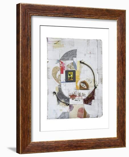 Face 5-Enrico Varrasso-Framed Premium Giclee Print