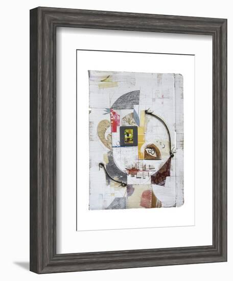 Face 5-Enrico Varrasso-Framed Art Print