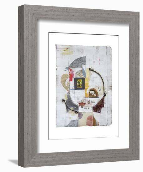 Face 5-Enrico Varrasso-Framed Art Print