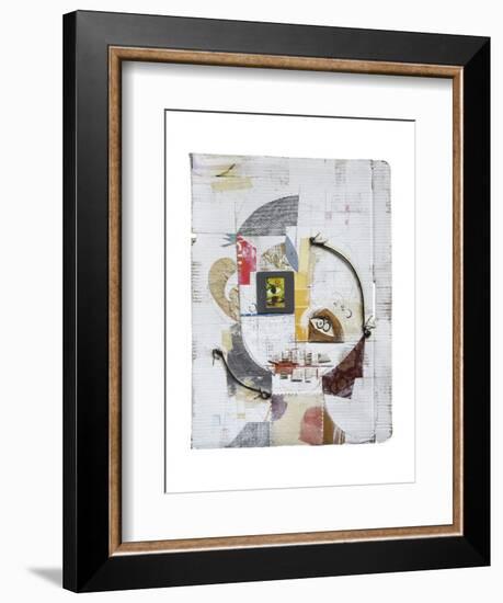 Face 5-Enrico Varrasso-Framed Art Print