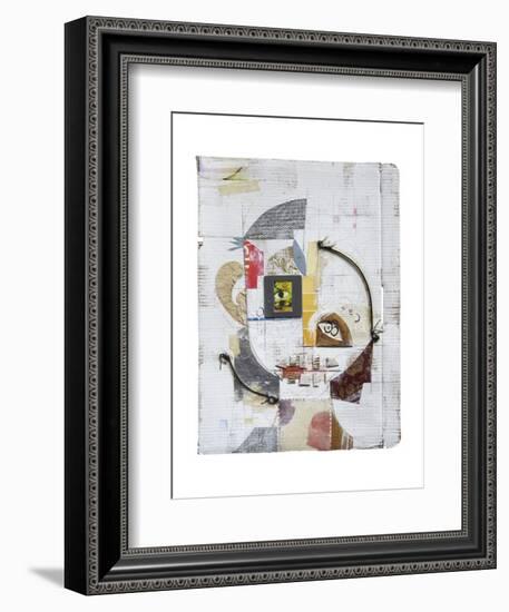 Face 5-Enrico Varrasso-Framed Art Print