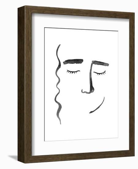 Face in a Crowd II-Grace Popp-Framed Art Print