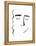 Face in a Crowd II-Grace Popp-Framed Stretched Canvas