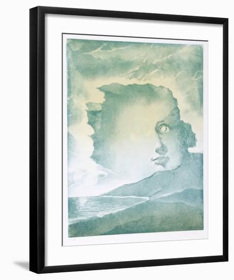 Face in Mountains-Hank Laventhol-Framed Limited Edition