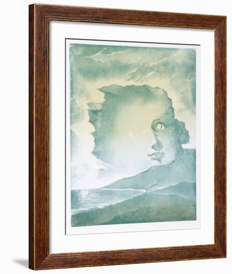 Face in Mountains-Hank Laventhol-Framed Limited Edition