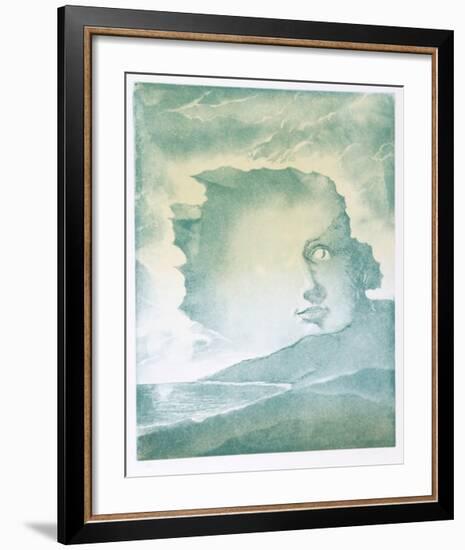 Face in Mountains-Hank Laventhol-Framed Limited Edition