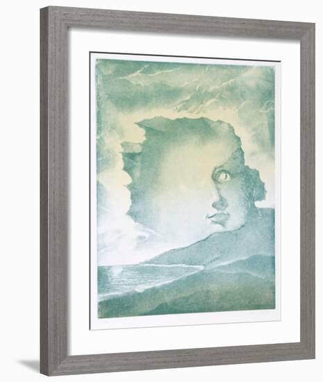 Face in Mountains-Hank Laventhol-Framed Limited Edition