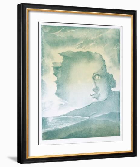 Face in Mountains-Hank Laventhol-Framed Limited Edition