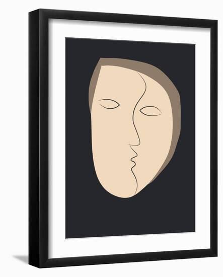 Face It 1-Design Fabrikken-Framed Art Print