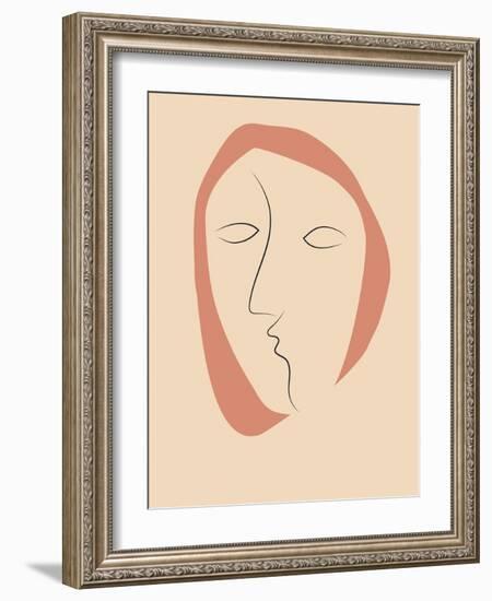 Face It 2-Design Fabrikken-Framed Art Print