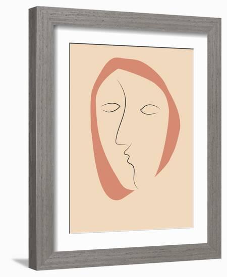 Face It 2-Design Fabrikken-Framed Art Print