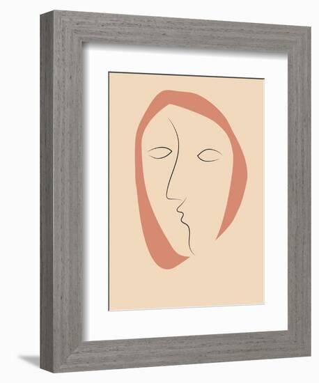 Face It 2-Design Fabrikken-Framed Art Print