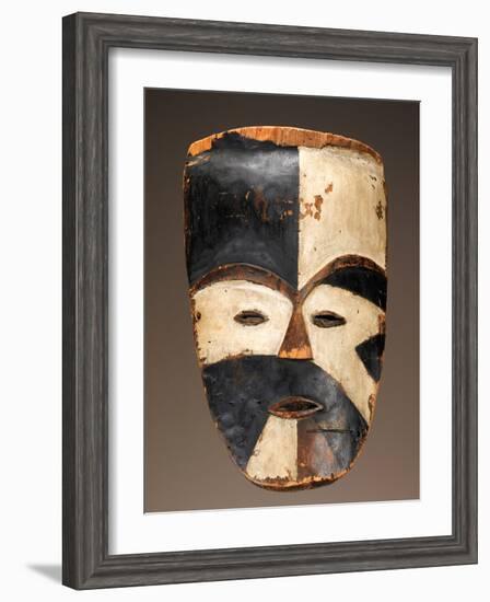 Face Mask; National Museum of African Art--Framed Photographic Print