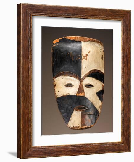 Face Mask; National Museum of African Art--Framed Photographic Print
