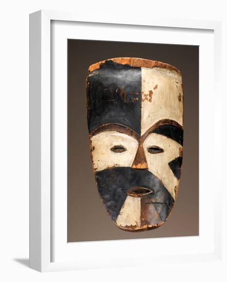 Face Mask; National Museum of African Art--Framed Photographic Print