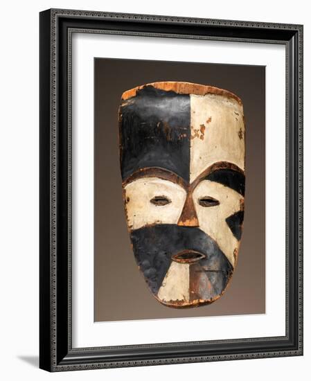 Face Mask; National Museum of African Art-null-Framed Photographic Print