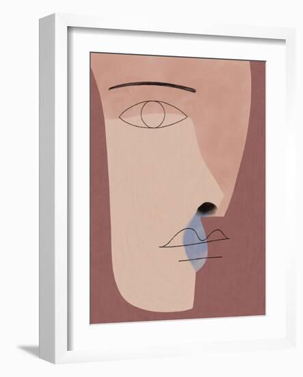 Face Me-Kit Agar-Framed Photographic Print