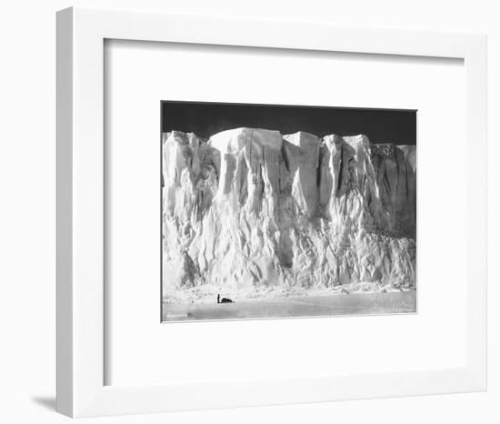 Face of a Glacier-null-Framed Photographic Print