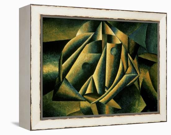 Face of a Peasant Girl, c.1912-Kasimir Malevich-Framed Premier Image Canvas