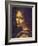 Face of Angel, Detail from Virgin of Rocks, 1483-1490-Leonardo da Vinci-Framed Giclee Print