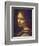 Face of Angel, Detail from Virgin of Rocks, 1483-1490-Leonardo da Vinci-Framed Giclee Print