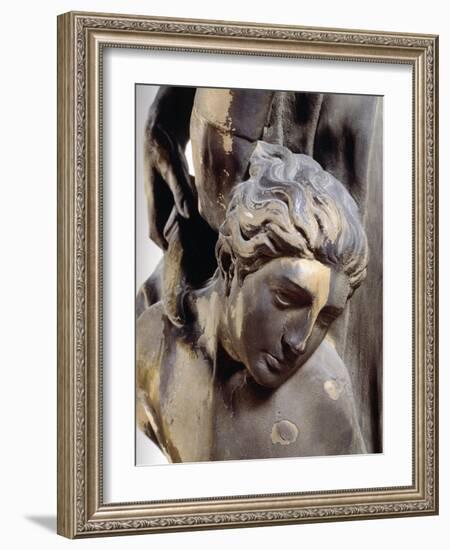 Face of Isaac, Detail from Sacrifice of Isaac-null-Framed Giclee Print