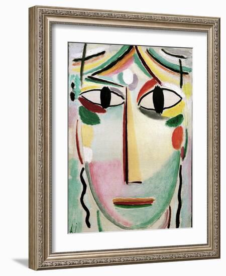 Face of the Saviour, 1919-Alexej Von Jawlensky-Framed Giclee Print