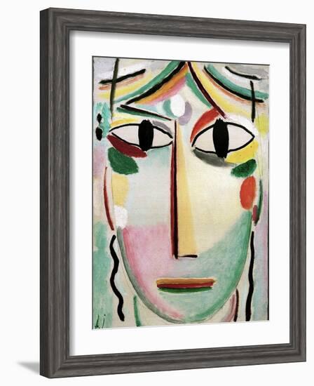 Face of the Saviour, 1919-Alexej Von Jawlensky-Framed Giclee Print