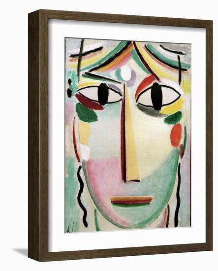 Face of the Saviour, 1919-Alexej Von Jawlensky-Framed Giclee Print