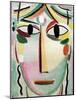 Face of the Saviour, 1919-Alexej Von Jawlensky-Mounted Giclee Print